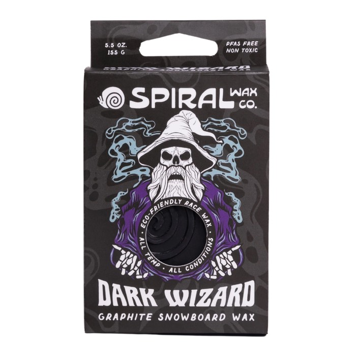 Spiral Wax Co. Dark Wizard Graphite Wax - All temp