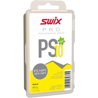 Swix Pro Performance Speed PS10 Yellow Wax - 60g