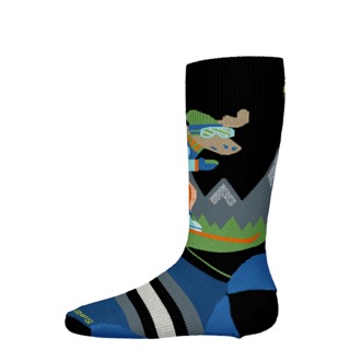Smartwool Wintersport Full Cushion Mountain Moose Over-the-Calf Socks - Youth