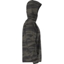 The North Face Glacier Fleece Pullover Hoodie - Men's New Taupe Green Edge of Light Print image 5