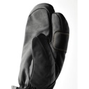 Hestra Army Leather GORE-TEX 3-Finger Glove - Men's Black / Black image 4