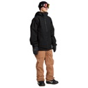 Volcom Roan Bib Overall - Men's Terra Brown image 9