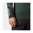 Helly Hansen Lifa Merino Midweight 1/2 Zip Top - Men's Jungle Green image 4