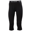 Helly Hansen Lifa Merino Midweight 3/4 Pant - Men's Black image 1