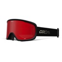 Black/Tan Stacked Frame / Amber Scarlet Lens