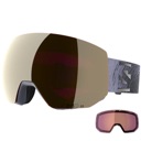 Salomon Radium Pro Goggles - Unisex Blue Granite Frame / Sigma Black Gold & Light Blue Lenses image 1